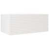 vidaXL Jardini&egrave;re blanc 110x60x46 cm bois de pin massif