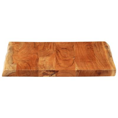 vidaXL Dessus de table 60x60x3,8 cm carré bois massif d'acacia