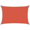 vidaXL Voile d'ombrage 160 g/m&sup2; Terre cuite 4x6 m PEHD