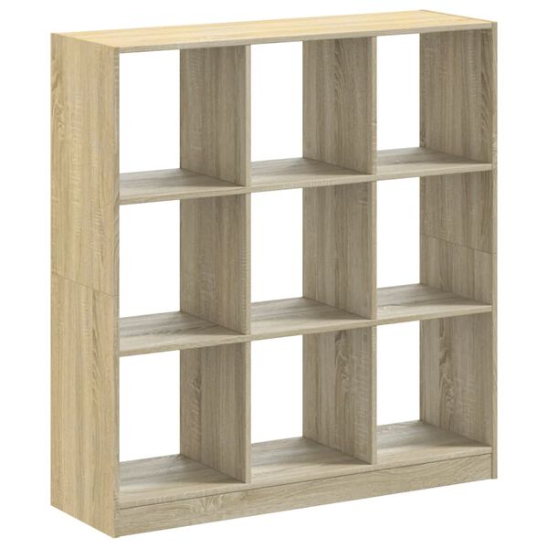 vidaXL Biblioth&egrave;que ch&ecirc;ne sonoma 102x32x108 cm bois d'ing&eacute;nierie