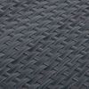 vidaXL Paravent de balcon anthracite 500x80 cm r&eacute;sine tress&eacute;e