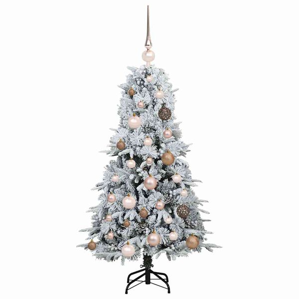 vidaXL Sapin de No&euml;l Artificiel &agrave; Branches Articul&eacute;es Blanc 120 cm