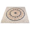 vidaXL Carreaux en mosa&iuml;que motif tournesol Multicolore 120 x 120 cm