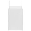 vidaXL Sacs en papier 50 pcs avec poign&eacute;es blanc 26x17x25 cm