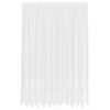 vidaXL Rideau en Dentelle Floral Blanc 300 x 300 cm Polyester