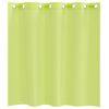 vidaXL Rideaux en voile avec &oelig;illets 2 pcs vert pomme 140x140 cm