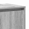 vidaXL Buffet Sonoma gris 120 x 41 x 75 cm Bois d'ing&eacute;nierie