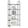 vidaXL &Eacute;tag&egrave;re Ch&ecirc;ne Sonoma 80 x 30 x 183 cm Bois d'ing&eacute;nierie