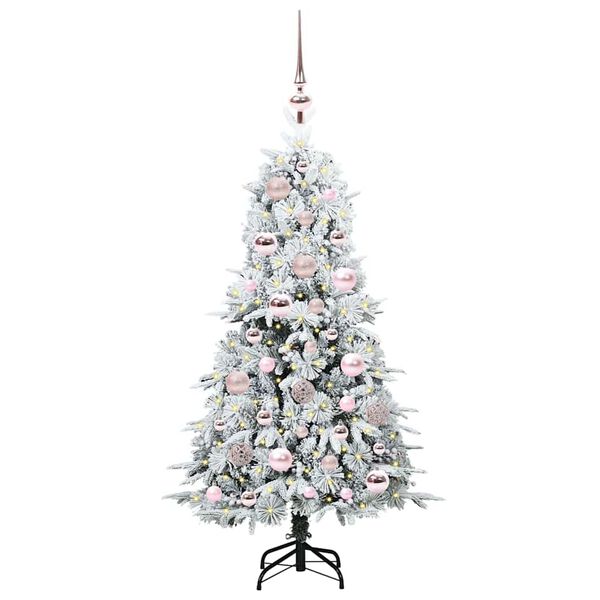vidaXL Sapin de No&euml;l Artificiel &agrave; Branches Articul&eacute;es Blanc 120 cm