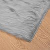 vidaXL Tapis en fausse Tafalla Gris 80 x 200 cm Polyester