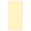vidaXL Store enrouleur occultant jaune largeur du tissu 75,7 cm