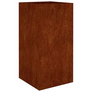 vidaXL Jardini&egrave;re 40x40x80 cm acier corten