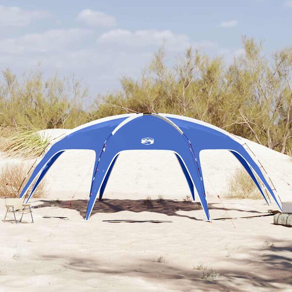 vidaXL Tente de f&ecirc;te bleu azur&eacute; imperm&eacute;able