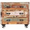 vidaXL Buffet 80x30x70 cm Bois de r&eacute;cup&eacute;ration solide