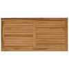vidaXL Plateau de table Rectangulaire Bois de teck massif Naturel