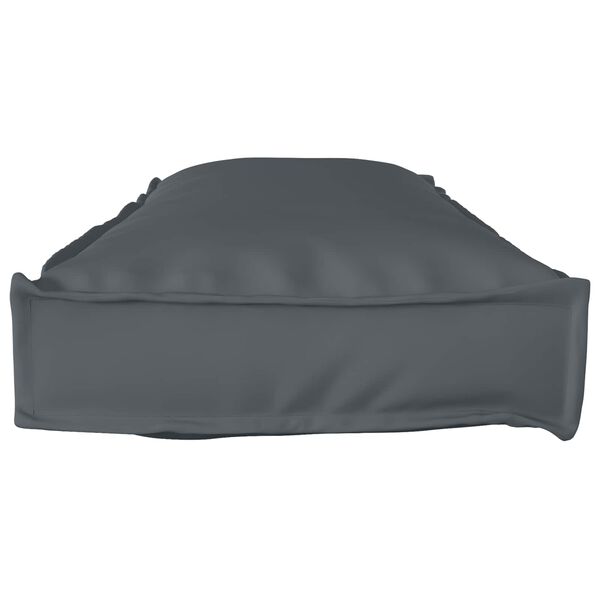 vidaXL Coussin Anthracite 120 x 40 x 8 cm Tissu Oxford