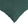 vidaXL Coussins de canap&eacute; 2 pcs Vert fonc&eacute; 50 x 30 cm