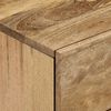 vidaXL Table de chevet 40x33x46 cm Bois de manguier solide