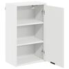 vidaXL Cabinet de salle de bain Montage mural Blanc 39 x 23,5 x 65 cm