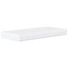 vidaXL Lit de jour avec matelas taupe 100x200 cm tissu