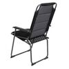 Bo-Camp Chaise de camping Copa Rio Comfort XXL Air Noir
