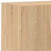 vidaXL Unit&eacute;s murales TV 6 pcs ch&ecirc;ne sonoma bois d'ing&eacute;nierie