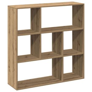 vidaXL &Eacute;tag&egrave;re s&eacute;paratrice de pi&egrave;ce ch&ecirc;ne artisanal 102x29x103,5 cm
