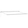 vidaXL Cadre d'auvent Blanc 400 &times; 300 cm Aluminium