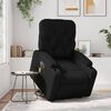 vidaXL Fauteuil inclinable de massage &eacute;lectrique noir similicuir