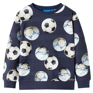 vidaXL Sweatshirt pour enfants bleu marine 92