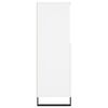 vidaXL Buffet haut Blanc 60x36x110 cm Bois d'ing&eacute;nierie