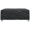 vidaXL Housse pour meubles Uni Noir 200 x 200 x 90 cm 210D