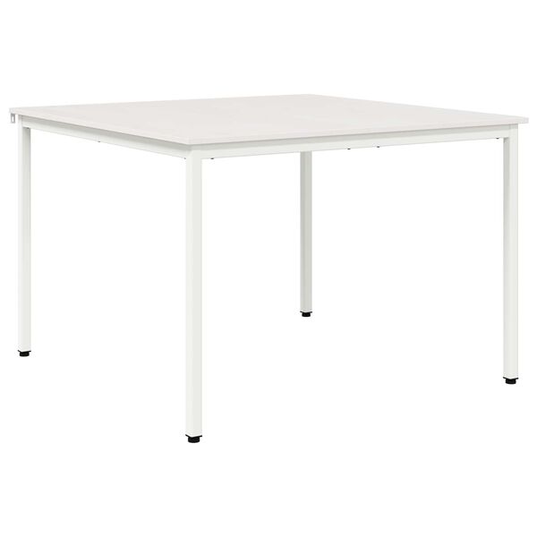 vidaXL Table de salle &agrave; manger / Table de repas Blanc