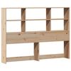 vidaXL Lit biblioth&egrave;que sans matelas 140x200 cm bois massif de pin