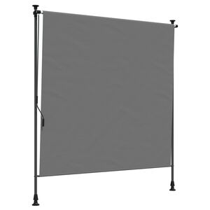 vidaXL Store Roulant Ext&eacute;rieur Gris clair 120 x 270 cm