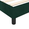 vidaXL Cadre de lit vert fonc&eacute; 90x200 cm velours