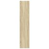 vidaXL Biblioth&egrave;que ch&ecirc;ne sonoma 57x28,5x141 cm bois d'ing&eacute;nierie