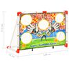 vidaXL Ensemble de buts de football enfant avec panneau 120x51x77,5 cm