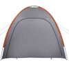 vidaXL Tente de rangement gris et orange imperm&eacute;able