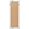 vidaXL Miroir mural style baroque 140x50 cm blanc