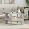 vidaXL Table basse Gris b&eacute;ton 57 x 55 x 45 cm Bois d'ing&eacute;nierie