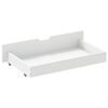 vidaXL Cadre de lit sans matelas blanc bois massif de pin 180x200 cm
