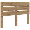 vidaXL T&ecirc;te de lit Ch&ecirc;ne artisanal Bois d'ing&eacute;nierie