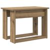vidaXL Ensemble de tables basses 2 pcs Ch&ecirc;ne artisanal