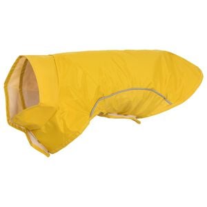 vidaXL Imperm&eacute;able pour chien avec bandes r&eacute;fl&eacute;chissantes en polyester jaune taille XXS