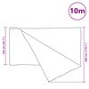 vidaXL Filet brise-vue Noir 1,5x10 m PEHD 75 g/m&sup2;