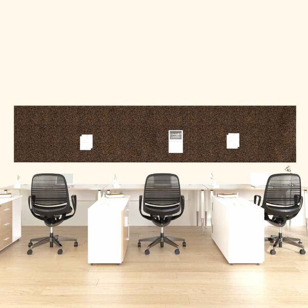 vidaXL Rouleau de li&egrave;ge Marron 500 x 100 cm Li&egrave;ge et Caoutchouc