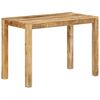 vidaXL Table à dîner 110x55x76 cm Bois de manguier massif
