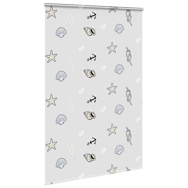 vidaXL Store enrouleur de douche avec cassette largeur du tissu 156 cm