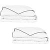 vidaXL Couette en duvet d'hiver 2 pcs 155 x 220 cm